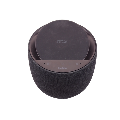 Belkin SoundForm Elite Hi-Fi Smart Speaker + Wireless Charger, Black - Refurbished Excellent