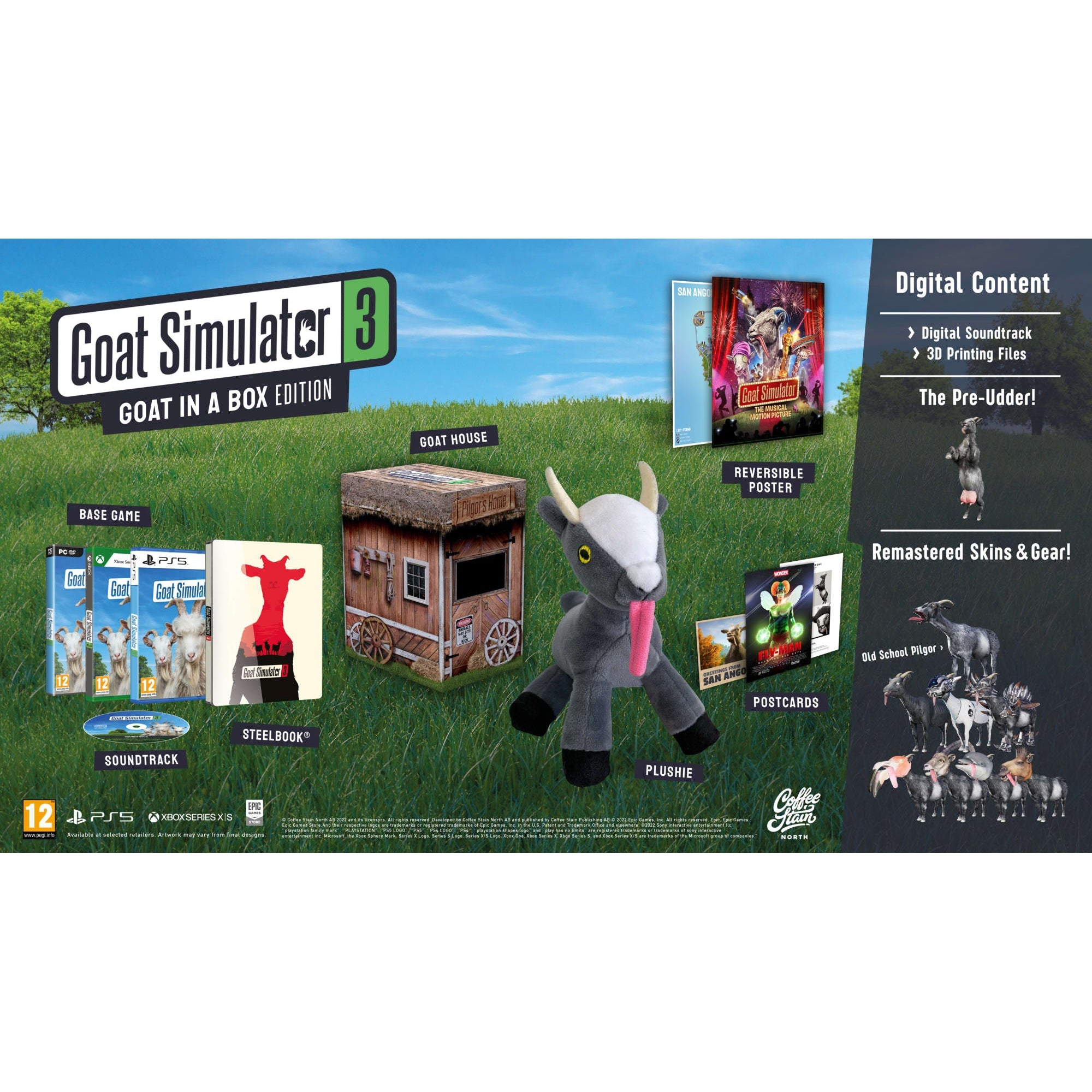 Goat Simulator 3 Goat In A Box Edition (PS5)