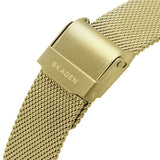 Skagen SKW3027 Women's Freja 2-Hand Stainless Steel Mesh Watch - Gold