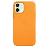 Apple iPhone 12 Mini Leather Case with MagSafe - California Poppy