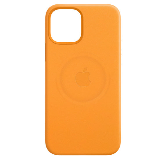 Apple iPhone 12 Mini Leather Case with MagSafe - California Poppy