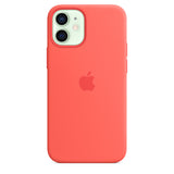 Apple iPhone 12 Mini Silicone Case with MagSafe, Pink Citrus (MHKP3ZM/A) - Pristine