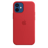 Apple iPhone 12 Mini Silicone Case with MagSafe, Red (MHKW3ZM/A)