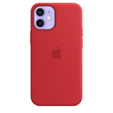 Apple iPhone 12 Mini Silicone Case with MagSafe, Red (MHKW3ZM/A)