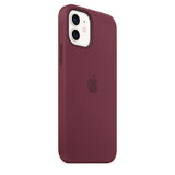 Apple iPhone 12/12 Pro Silicone Case with Magsafe - Plum