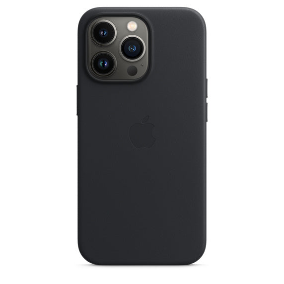 Apple iPhone 13 Pro Leather Case - Midnight