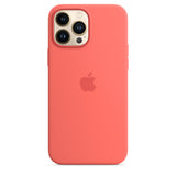 Apple iPhone 13 Pro Max Silicone Case With MagSafe - Pink Pomelo