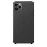 Apple iPhone 11 Pro Max Leather Case - Black - New