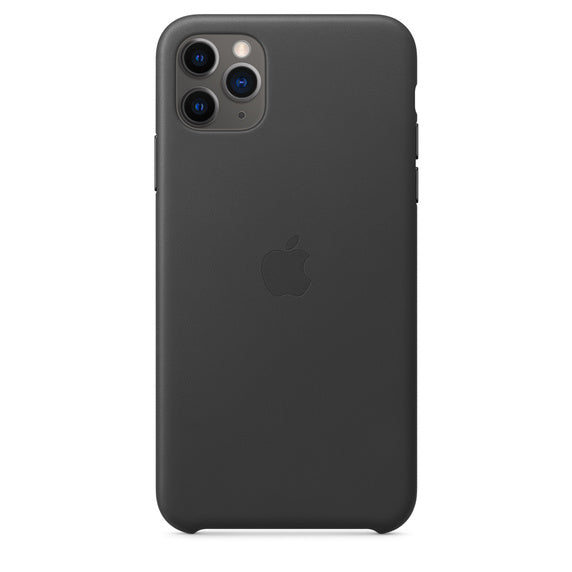 Apple iPhone 11 Pro Max Leather Case - Black - Open Box