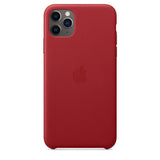 Apple iPhone 11 Pro Max Leather Case - Red (Excellent)