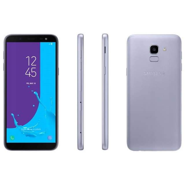 Samsung Galaxy J6 32GB Lavender Unlocked - Good Condition