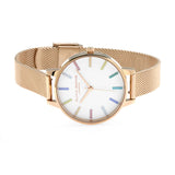 Olivia Burton Women's OB16RB24 Rainbow Mesh Watch - Gold