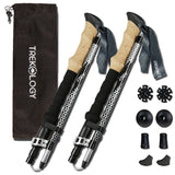 Trekology Collapsible Walking Poles (2 Piece Set)