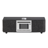 John Lewis & Partners Tenor Hi-Fi Music System - Black Ash - Refurbished Good