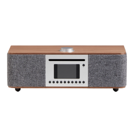 John Lewis & Partners Tenor Hi-Fi Music System - Walnut - Refurbished Good