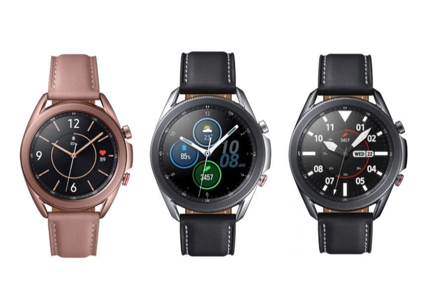 Samsung Galaxy Watch 3 Bluetooth Watch Face, 41mm or 45mm, Various Colours