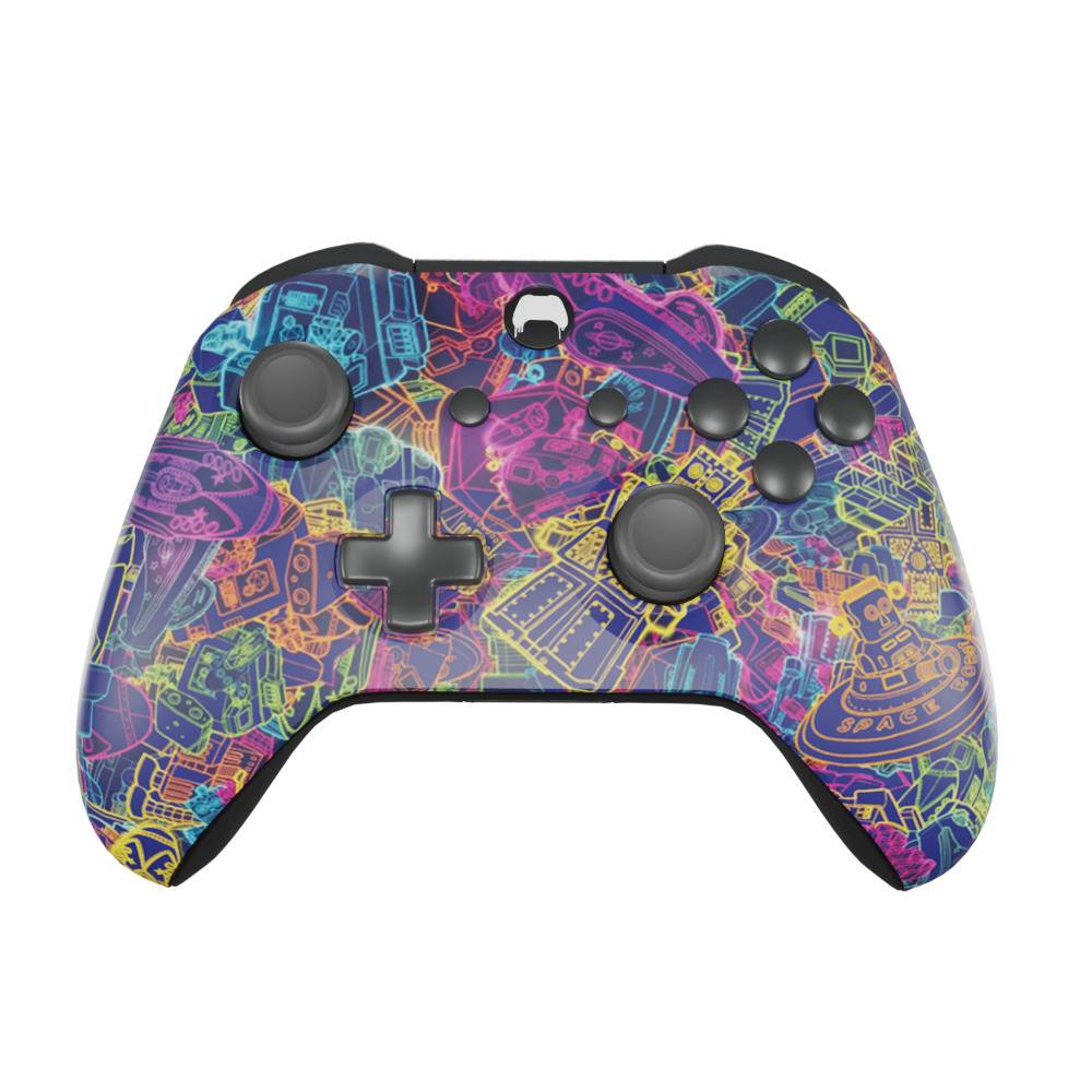 Xbox One Custom Controller - Neon Edition