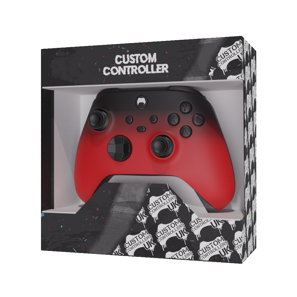 Xbox Series X Custom Controller - Red Shadow Edition