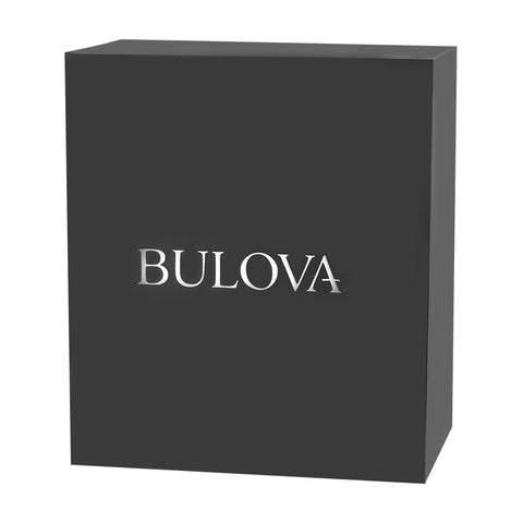 Bulova 98A293 Men's Crystal Octava Automatic Watch - Grey/Gold