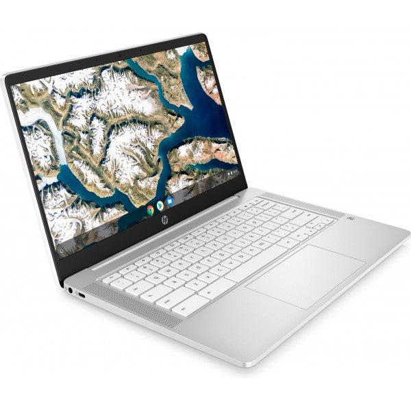 HP Chromebook 14A-NA0510SA 14'' Laptop, Intel Pentium, 8GB RAM, 128GB SSD, Silver (4J9C0EA#ABU) Refurbished Good