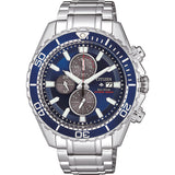 Citizen B612-S115591 Men's Eco-Drive Promaster Diver Watch, Silver / Blue