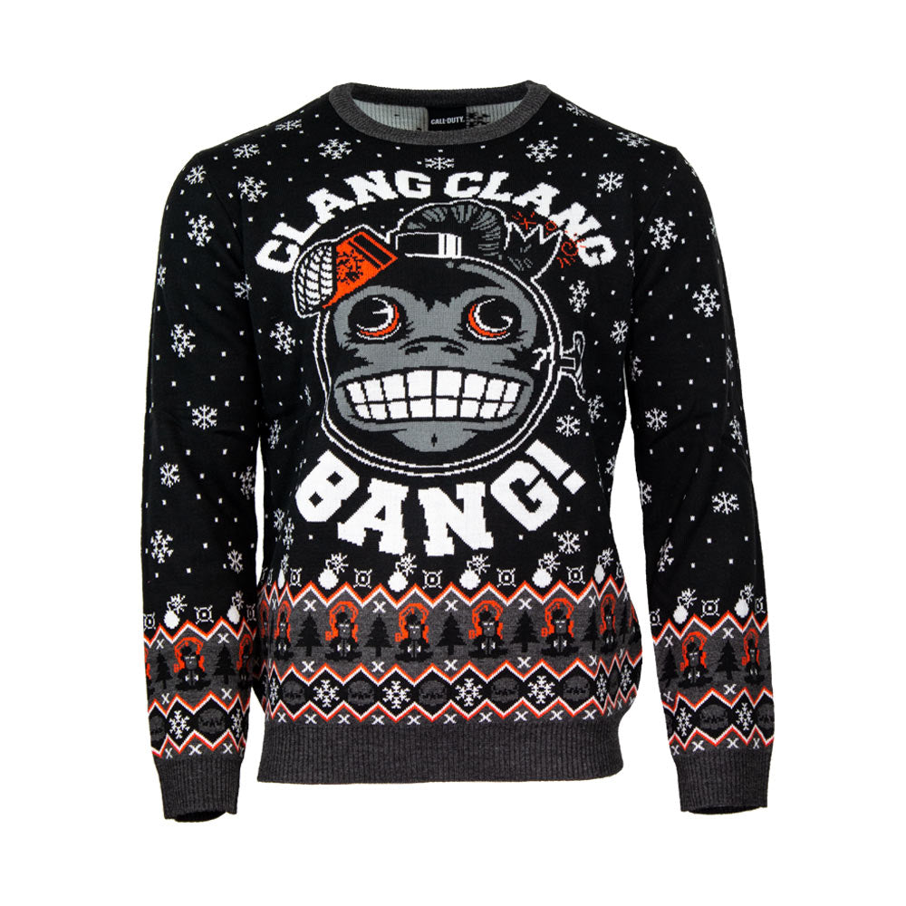 Call Of Duty Monkey Bomb Christmas Jumper - X Small