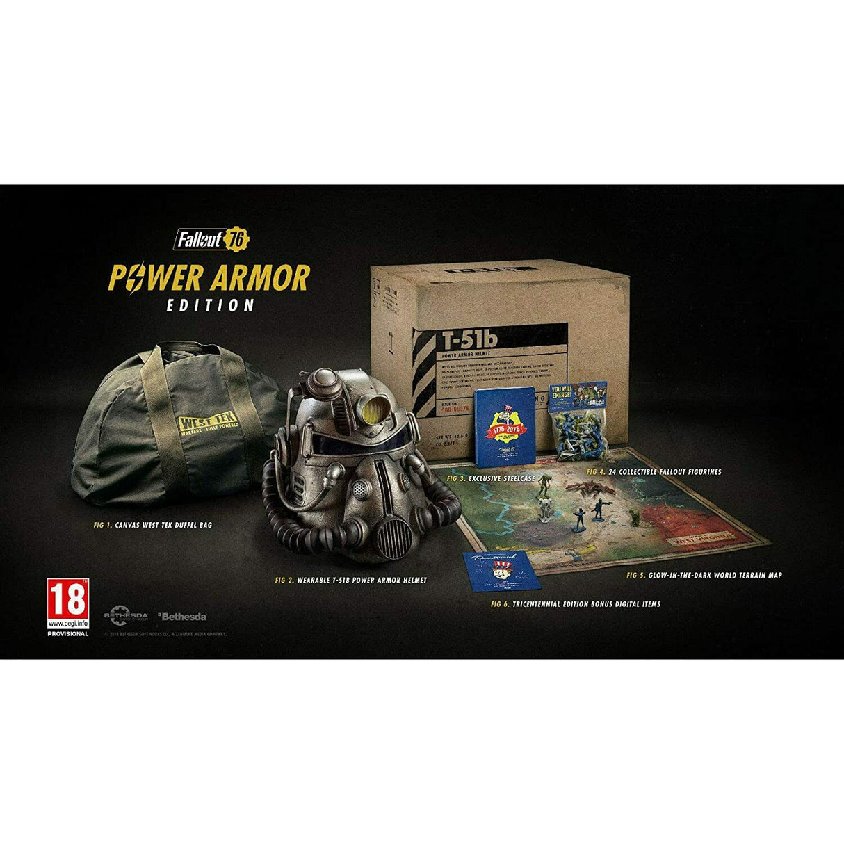 Fallout 76 Power Armour Edition PS4 Collector's Edition Playstation 4