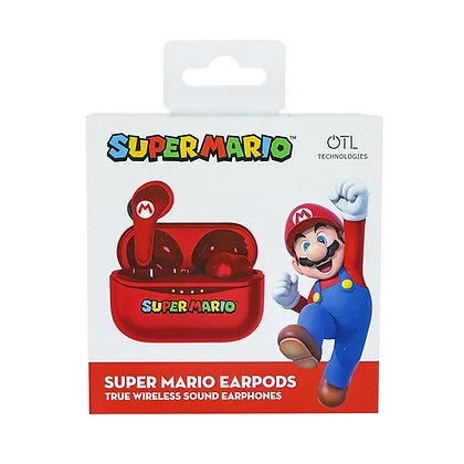 OTL Technologies SM0894 - Super Mario True Wireless Earphones - Red