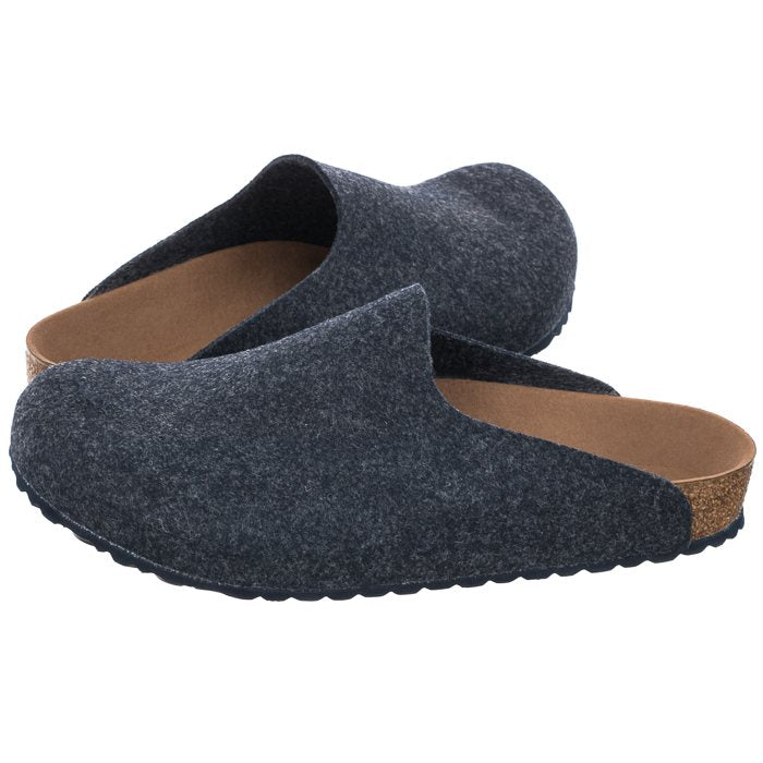 Birkenstock Amsterdam Mule Slippers - Navy - Size 7 | Stock Must Go