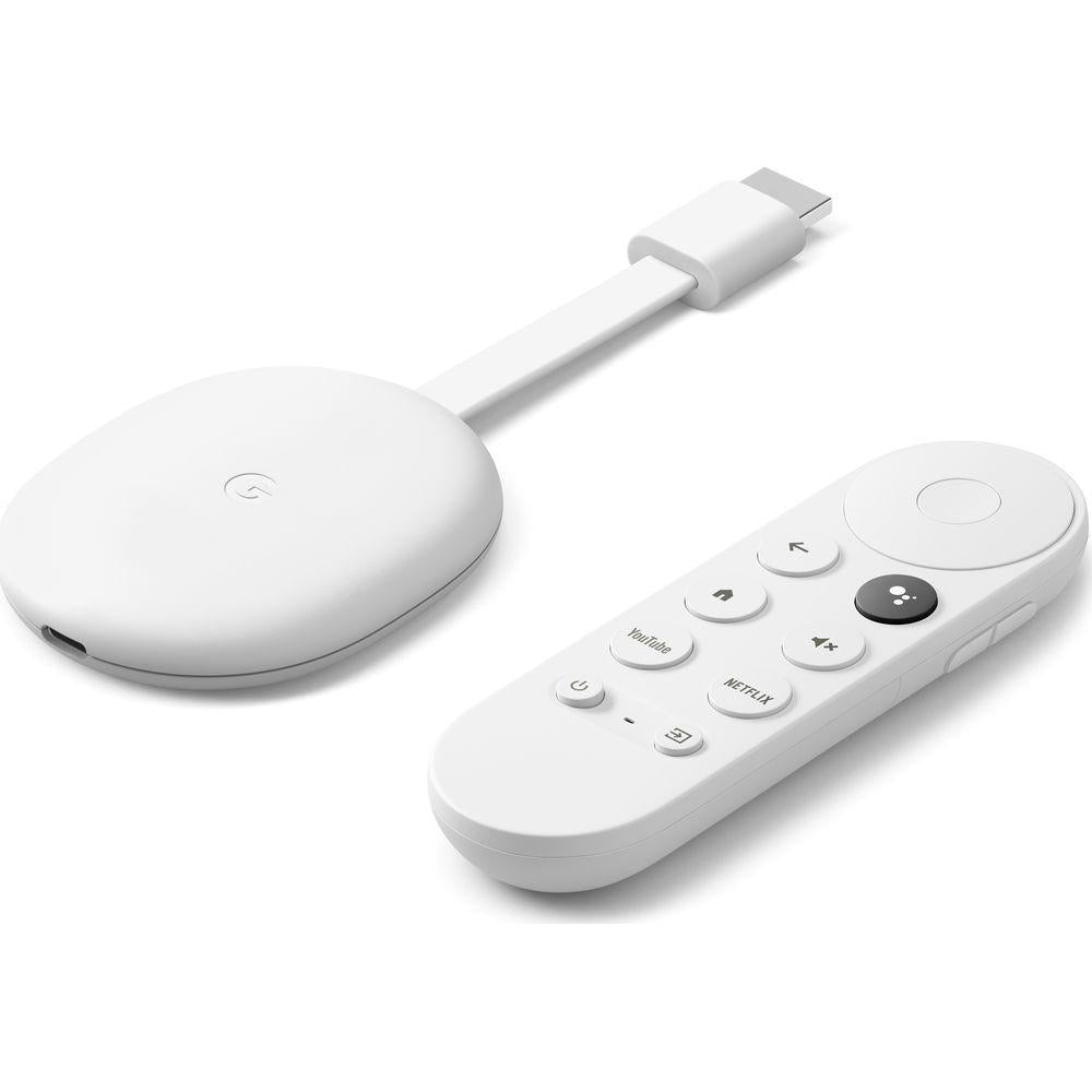 Google Chromecast with Google TV GZRNL - Snow - Refurbished Good