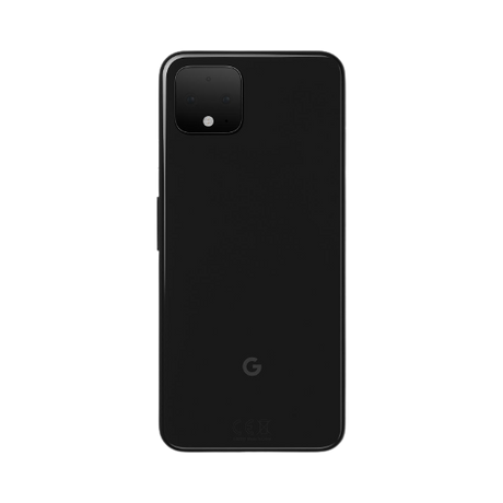 Google Pixel 4 Smartphone, Android, 5.7", 4G LTE, SIM Free, 64GB, Clearly White / Just Black