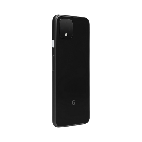 Google Pixel 4 Smartphone, Android, 5.7", 4G LTE, SIM Free, 64GB, Clearly White / Just Black