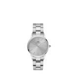 Daniel Wellington DW00100402 Women's Iconic Link 28mm Bracelet Strap Watch, Silver