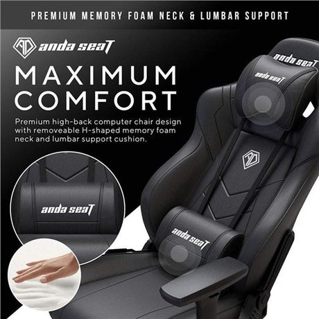 Anda Seat Dark Demon Premium Gaming Chair (AD19-01-B-PV) - Refurbished Good