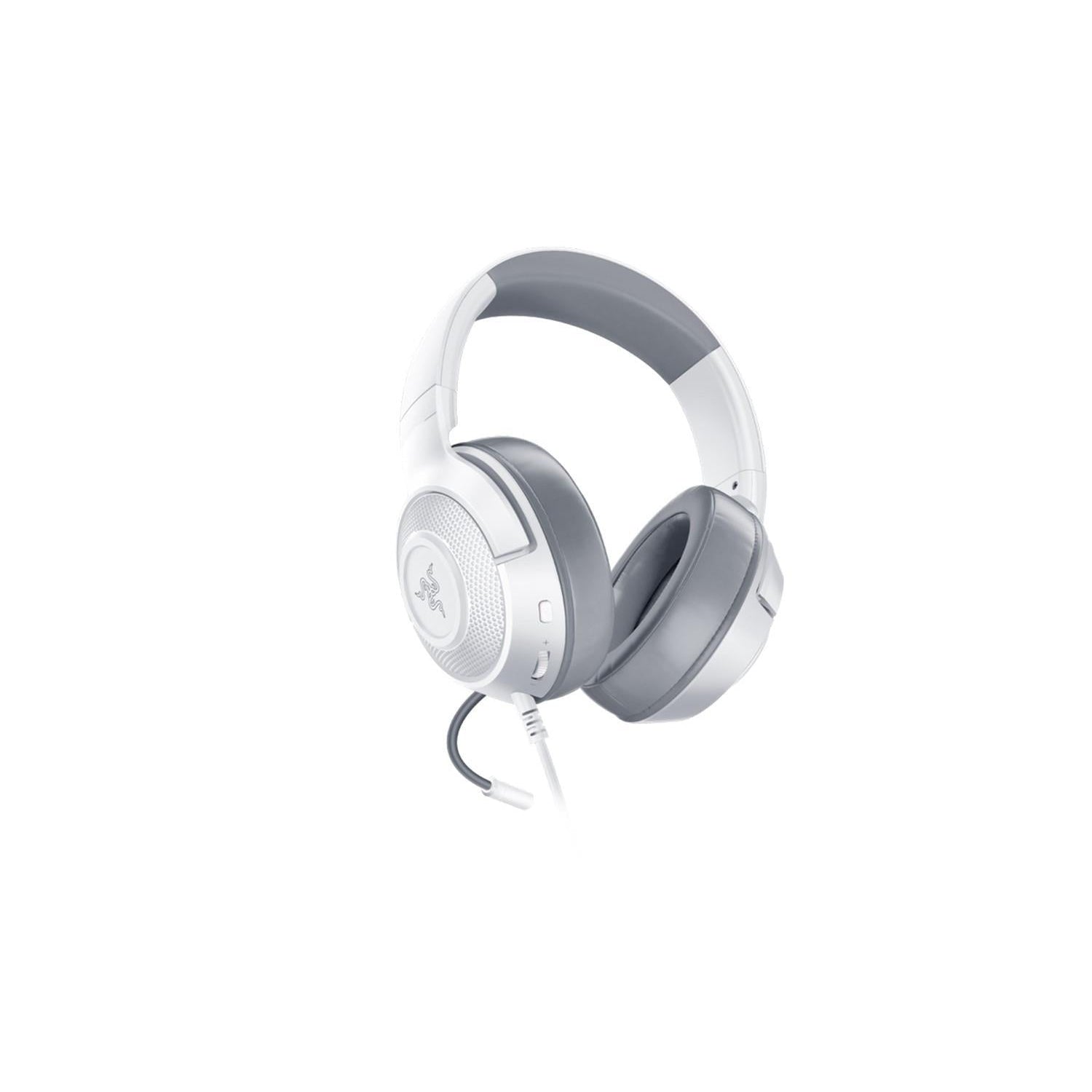 Razer kraken gaming discount headset mercury white