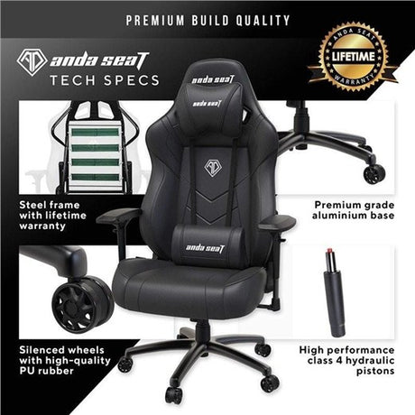 Anda Seat Dark Demon Premium Gaming Chair (AD19-01-B-PV) - Refurbished Good