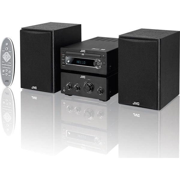 JVC UX-D750 Wireless Traditional Hi-Fi System, Black