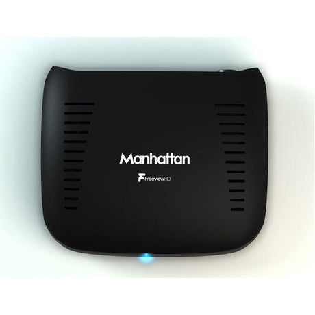 Manhattan T1 Freeview HD Set Top Box, Black