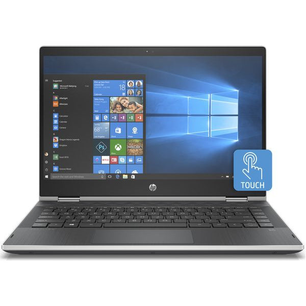 HP Pavilion x360 14-CD1511SA 14" Laptop Intel Core i3-8145U, 8GB RAM, 128GB SSD - Natural Silver