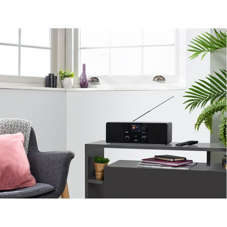 JVC RD-D80 Bluetooth All-in-One Hi-Fi System - Black