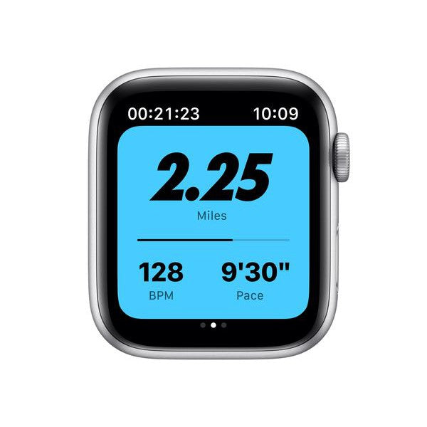 Apple Watch Series 6 Nike 44mm Silver Aluminium Case GPS + Cellular - New