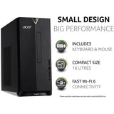 ACER Aspire TC-1660 Desktop PC - Intel Core i7-11700, 1TB HDD & 256GB SSD, 8GB Ram (DT.BGVEK.001) Black