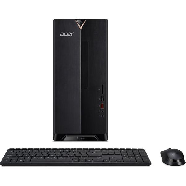 ACER Aspire TC-1660 Desktop PC - Intel Core i7-11700, 1TB HDD & 256GB SSD, 8GB Ram (DT.BGVEK.001) Black