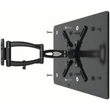 Sandstrom SFMS14 Easy Glide Full Motion TV Mount