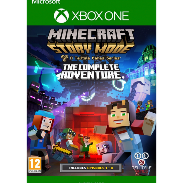 Minecraft Story Mode Complete Adventure Xbox One Digital Game