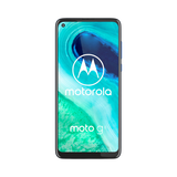 Motorola G8 Smartphone, Android, 4GB RAM, 6.4", 4G LTE, SIM Free, 64GB, Neon Blue