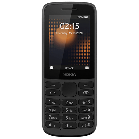 Nokia 215 4G Mobile Phone - Black