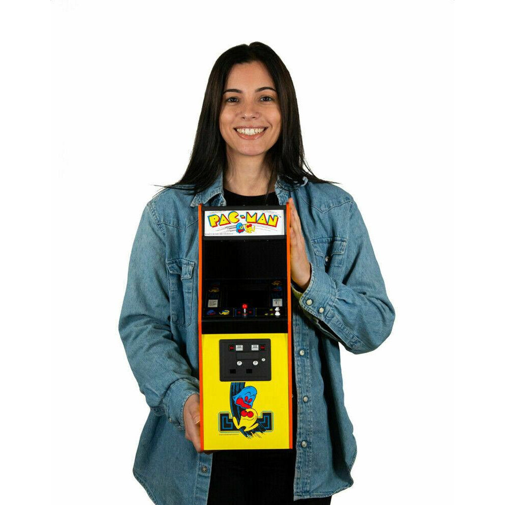 Numskull Pac-Man Quarter Size Arcade Cabinet Collectors Edition - Refurbished Pristine