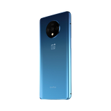 OnePlus 7T Smartphone, Android, 6.55", SIM Free, 8GB RAM, 128GB, Frosted Silver / Glacier Blue