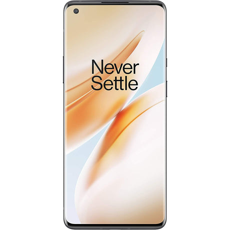 OnePlus 8 Pro Smartphone, Android, 6.78", SIM Free, 8GB RAM, 5G, SIM Free 128GB, Onyx Black